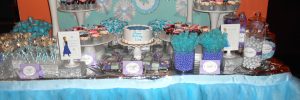 Frozen Dessert table